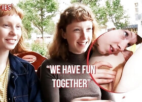 Sondrine Spoils Hairy Redhead Bonnie Blindfolded