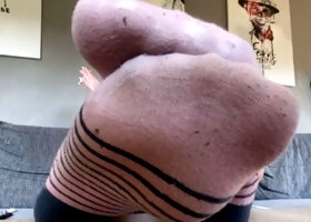 Hawt Blonde Enjoy foot Fetish