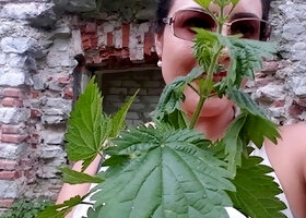 TASKOFTHEDAY KNEEL NAKED IN NETTLES