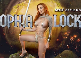 Sophia Locke In January Spotlight: Busty Maiden Is Ready For Battle