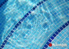 Mysweetapple Enjoys Happy 69 With Sensual Pool Play