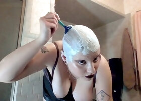 Slave humiliation, bbw slut, hair