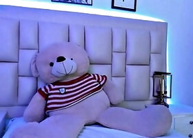 BBW Redhead Latina Masturbates to Explosive Orgasms with Intense Hairy Cunt Grinding