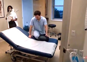 Fat Knockers Nurse Pounds Her Pal's Ex on the Check-up Table [Ai Generated]