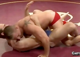 Jonah Marx Logan Vaughn Mat Wrestling Jockstrap Oral Winner Takes Loser