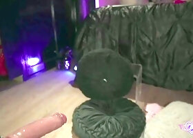 Webcam Hot Goth Girl Solo Masturbation
