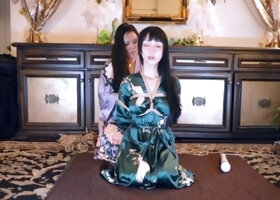 Dominatrix Mara Ties Marica Hase in Shibari then Exposes