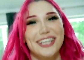 Lily Lou Enjoys The Interracial Fun With Massive Trendy