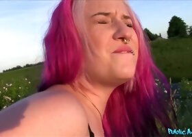USA Bitch Talks Dirty As She Fucks 2 - Public Agent